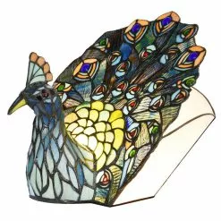 HAES DECO - Tiffany Tafellamp Blauw, Groen 32x35x30 Cm Fitting E14 / Lamp Max 1x40W 11 HAES DECO - Tiffany Tafellamp Blauw, Groen 32x35x30 Cm Fitting E14 / Lamp Max 1x40W -LAMPEN Winkel 3933157 c63cbd56