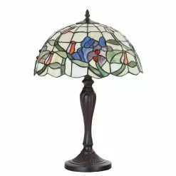HAES DECO - Tiffany Tafellamp Creme Ø 35x53 Cm Fitting E27 / Lamp Max 1x60W 4 HAES DECO - Tiffany Tafellamp Creme Ø 35x53 Cm Fitting E27 / Lamp Max 1x60W -LAMPEN Winkel 3933215 27a6ace5