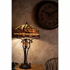 HAES DECO - Tiffany Tafellamp Creme, Bruin Ø 42x72 Cm Fitting E27 / Lamp Max 2x60W 8 HAES DECO - Tiffany Tafellamp Creme, Bruin Ø 42x72 Cm Fitting E27 / Lamp Max 2x60W -LAMPEN Winkel 3933226 d24359cd