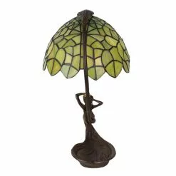 HAES DECO - Tiffany Tafellamp Groen 28x20x41 Cm Fitting E27 / Lamp Max 1x40W 14 HAES DECO - Tiffany Tafellamp Groen 28x20x41 Cm Fitting E27 / Lamp Max 1x40W -LAMPEN Winkel 3933250 09d5266f