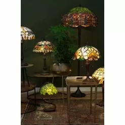 HAES DECO - Tiffany Tafellamp Groen 28x20x41 Cm Fitting E27 / Lamp Max 1x40W 17 HAES DECO - Tiffany Tafellamp Groen 28x20x41 Cm Fitting E27 / Lamp Max 1x40W -LAMPEN Winkel 3933250 f5bb7f82
