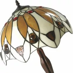 HAES DECO - Tiffany Tafellamp Meerkleurig Ø 41x57 Cm Fitting E27 / Lamp Max 2x60W -LAMPEN Winkel 3933309 b2230c6f