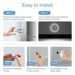 Aigostar 10ZJB - LED Nachtlampje Met Bewegingssensor- 2 Stuks - Dimbare - Nacht Lamp - Kinderen & Baby - Wit -LAMPEN Winkel 3933462 fa17f4f5