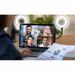 Grundig Selfie Studio Ring Lamp - 2x Lamps - Social Media And Vlogs - With Table Clamp - Flexible Neck - USB -LAMPEN Winkel 3935346 1390be50