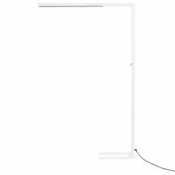 Beliani SAGITTA - Staande Lamp-Wit-Aluminium