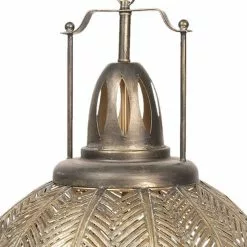 HAES DECO - Hanglamp - City Jungle - Goudkleurige Bladeren Lamp, 45x45x70 Cm - Hanglamp Eettafel, Hanglamp Eetkamer -LAMPEN Winkel 3947070 70867d9b