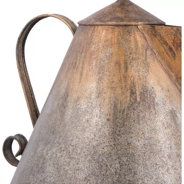 HAES DECO - Hanglamp - Shabby Chic - Retro / Vintage Koffiekan Lamp, 25x23x26 Cm - Hanglamp Eettafel, Hanglamp Eetkamer 2 HAES DECO - Hanglamp - Shabby Chic - Retro / Vintage Koffiekan Lamp, 25x23x26 Cm - Hanglamp Eettafel, Hanglamp Eetkamer - Afbeelding 2