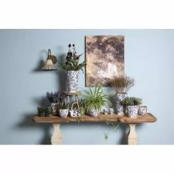 HAES DECO - Wandlamp - Shabby Chic - Vintage / Retro Lamp, 31x23x27 Cm - Bruin / Wit Metaal - Muurlamp, Sfeerlamp -LAMPEN Winkel 3947276 1aa3e972