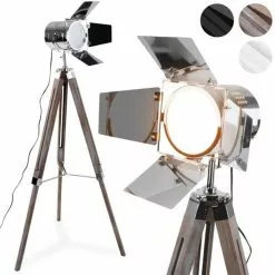 Jago Staande Lamp, Vloerlamp, Filmlamp, Lamp Op Statief, Antiek Hout -LAMPEN Winkel 3953324 6d148806