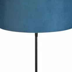 Light & Living Mavey Staande Lamp Blauw -LAMPEN Winkel 3987443 052b6457